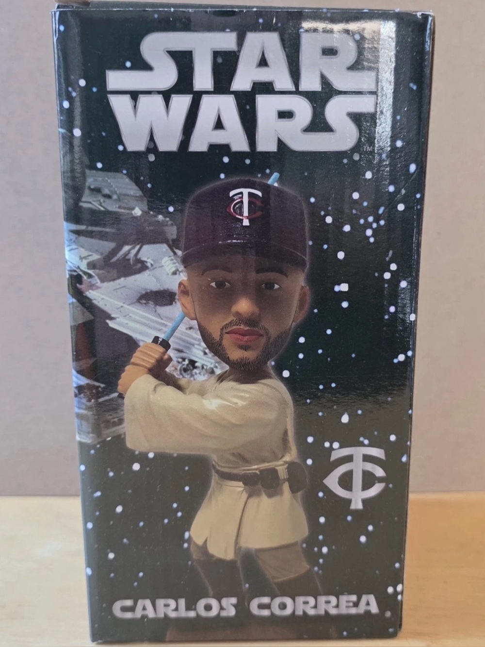 MLB MN Twins Star Wars Carlos Correa Limited Edition Bobblehead - New in Box